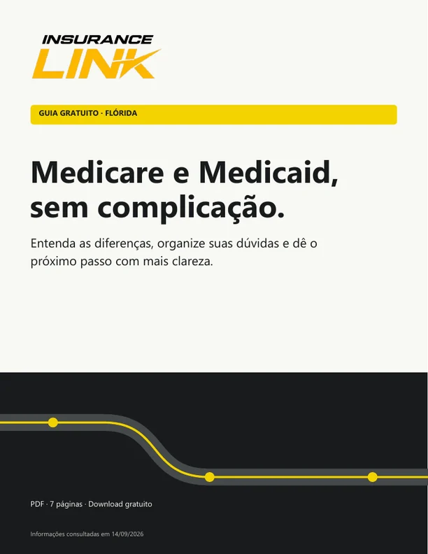 Medicare e Medicaid, sem complicação.